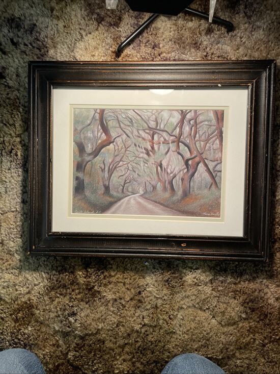 Other - Nina Uccello Edists Island SC Framed Art Signed